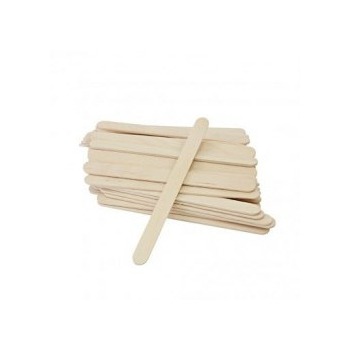 Szpatulki do wosku drewniane male 100 szt